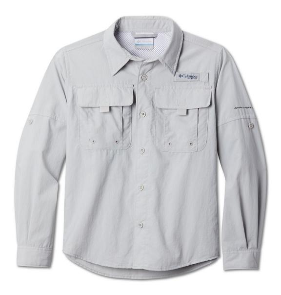 Columbia Boys Shirts Sale UK - PFG Bonehead Clothing Grey UK-163249